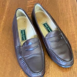 Cole Haan brown loafers